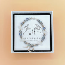 Load image into Gallery viewer, Moonstone Sterling Silver Bracelet