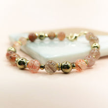 Load image into Gallery viewer, Rutilated Quartz 14k Gold Filled Bracelet