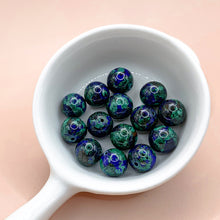 將圖片載入圖庫檢視器 金太陽 x 藍銅鑛 x 鳳凰松 x 綠松石S925純銀手鍊