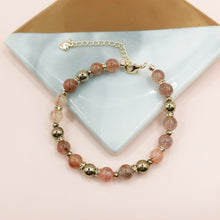 Load image into Gallery viewer, Rutilated Quartz 14k Gold Filled Bracelet