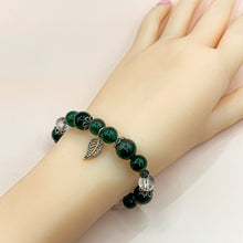 Load image into Gallery viewer, Green Strawberry Quartz S925 Sterling Bracelet