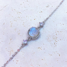Load image into Gallery viewer, Rose Shaped Moonstone S925 Sterling Silver Bracelet