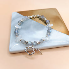 Load image into Gallery viewer, Moonstone Sterling Silver Bracelet
